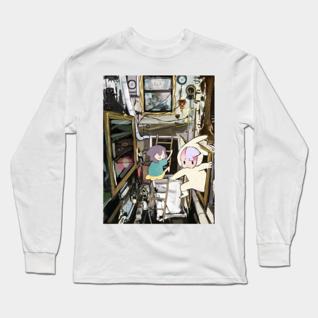 Hollow Long Sleeve T-Shirt by kurilord